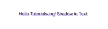 Tutorialwing Android TextView Using Kotlin Shadow in Text in TextView Programmatically
