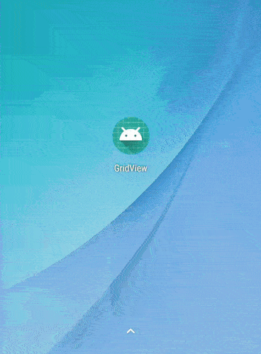 tutorialwing android GridView using kotlin tutorial with example output
