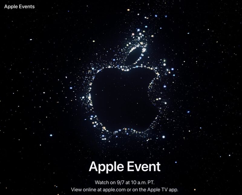 Apple Event イベント 2022年9月 Far Out iPhone 14