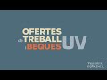 Imatge de la portada del video;Les ofertes de treball de la UV i les beques, ara de manera més ràpida en les xarxes socials