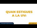 Imatge de la portada del video;Quan estigues a la UV