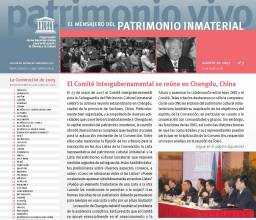 El Mensajero del Patrimonio Inmaterial N&deg;7 (agosto de 2007)