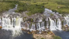 Cachoeira no Cerrado