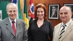 Carla Zambelli e Bertrand Orleans e Bragança