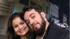 Nilton Barreto dos Santos e sua esposa, Sâmia