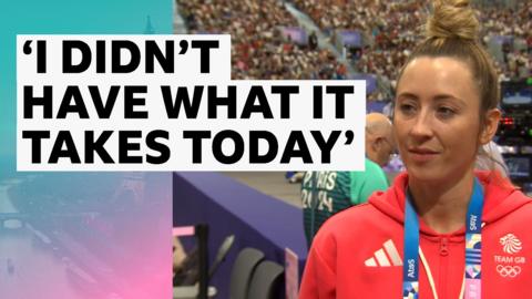 Watch Jade Jones' interview after being defeated in the first round of the women's -57kg taekwondo at the Paris Olympics