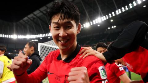 South Korea captain Son Heung-min