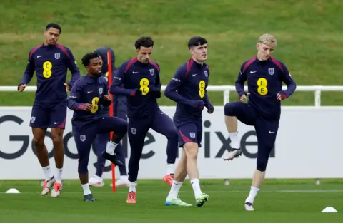 England training at St George's Park