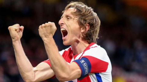 Croatia captain Luka Modric