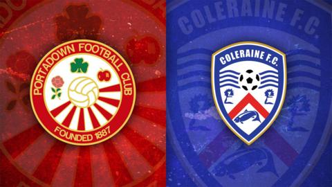 Highlights: Portadown v Coleraine 