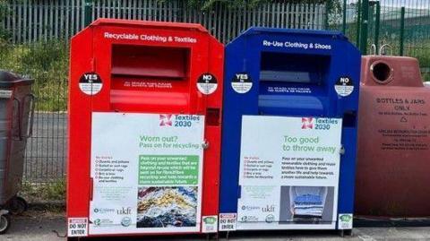 The textile recycling banks