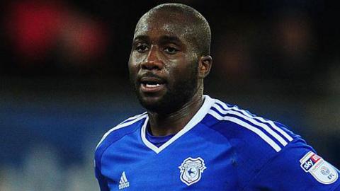 Sol Bamba in Cardiff kit