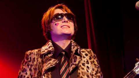 Nicky Wire, aelod o grwp y Manic Street Preachers