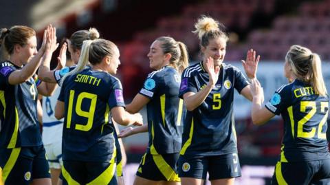 Scotland topped their group without losing a match