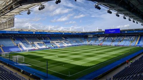 A general view of Leicester's King Power Stadium