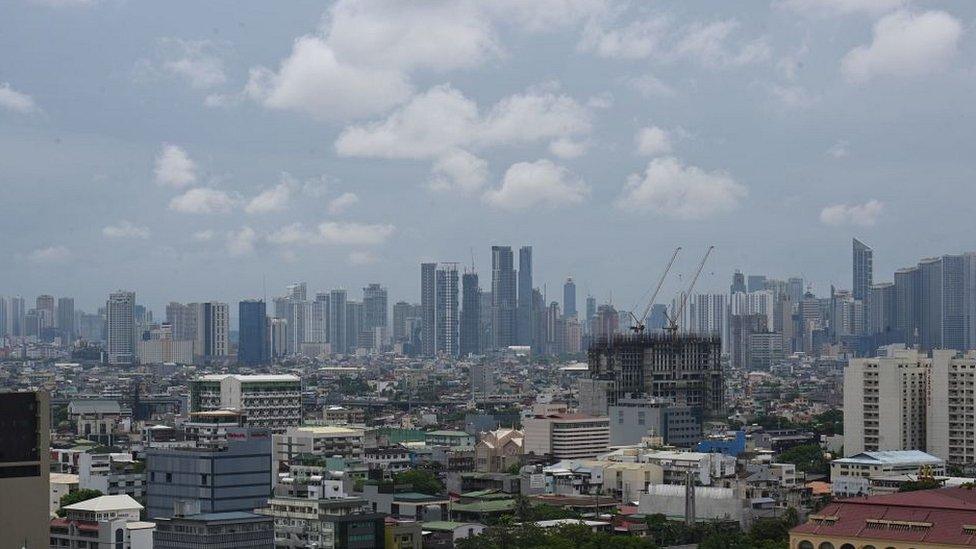 Manila skyline