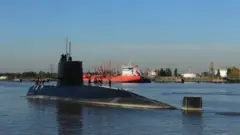 O submarino ARA San Juan