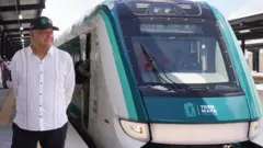 AMLO frente ao Trem Maia