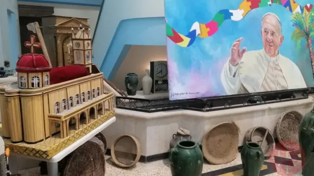 Pintura do Papa Francisco