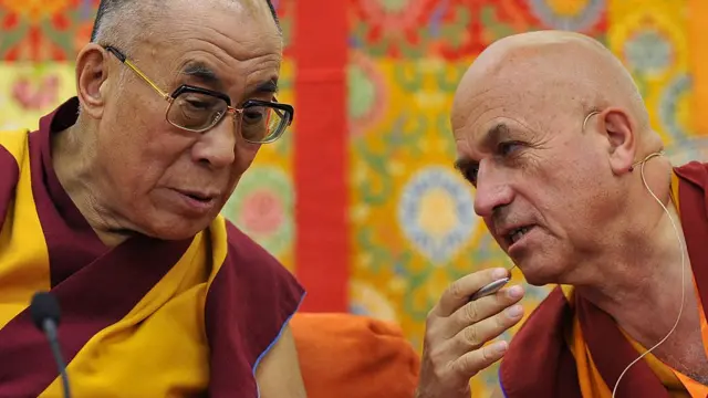 Dalai Lama e Matthieu Ricard
