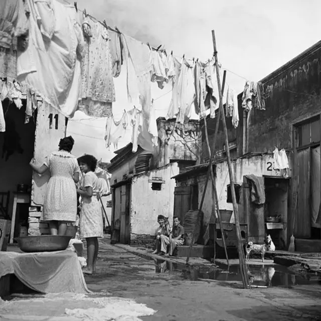 Cortiço no Brás, São Paulo, 1947. Foto para a reportagem "O Braz", O Cruzeiro, ano XIX, n. 27, 26.04.1947