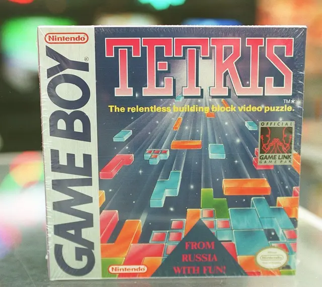 Caixa de Tetris para Nintendo Gameboy