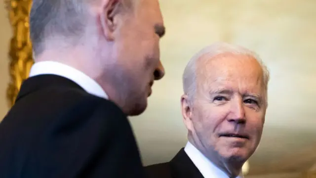 Joe Biden e Vladimir Putin