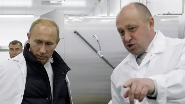 Yevgeny Prigozhin e Putin