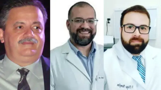 Marcos de Andrade, Perseu Ribeiro Almeida e Diego Ralf Bonfim