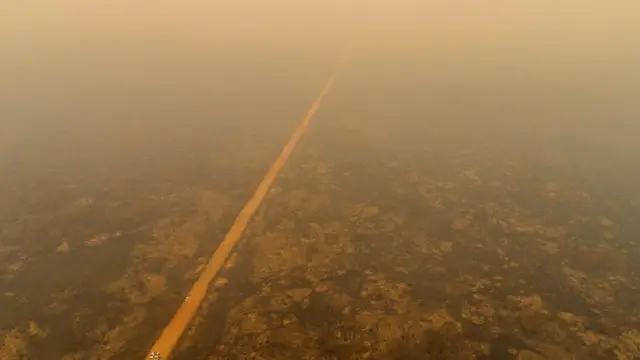 Fumaca no Mato Grosso do Sul