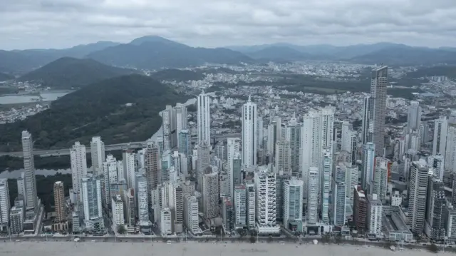 Edifícios em Balneário Camboriú