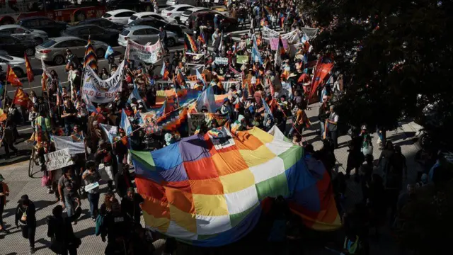 Marcha em Buenos Aires