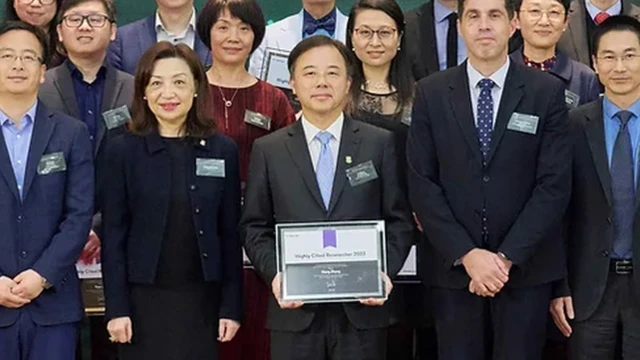 HKU 2023 highly cited researcher award ceremoncy