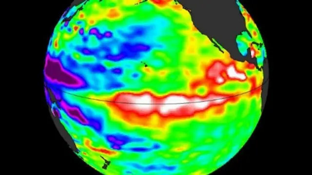Ilustração do El Niño