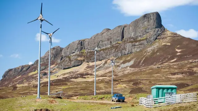 Energia eólica em Eigg