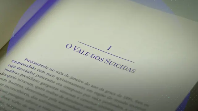 Título de capítulo de livro intitulado "O Vale dos Suicidas"