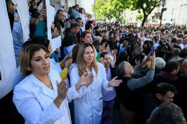 Protesto na Argentina