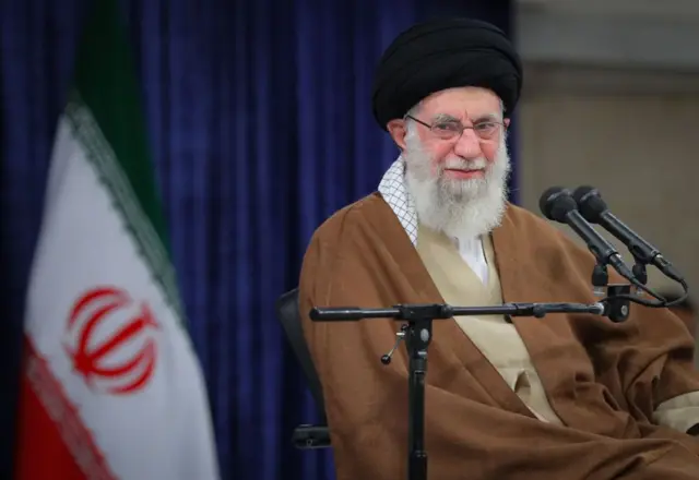 Aiatolá Khamenei, líder espiritual do Irã