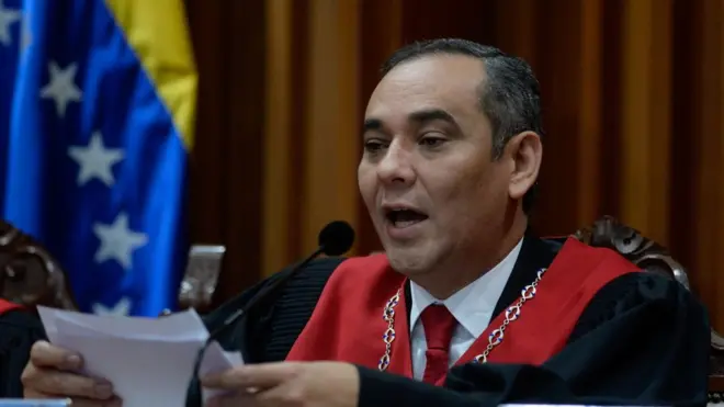 Maikel Moreno, presidente del Tribunal Supremo