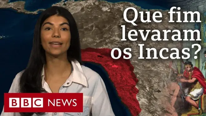 Mapa do antigo império, repórter Giulia Granchi e o texto: que fim levaram os Incas?