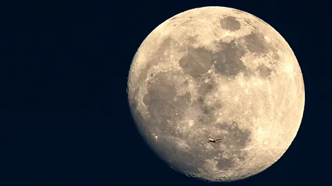 Photo of Moon on black background (Credit: Getty Images)