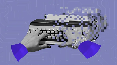 Hands typing on a typewriter (Credit: Serenity Strull/BBC/Getty Images)