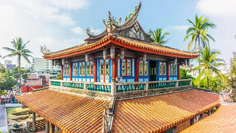 Temple in Tainan, Taiwan