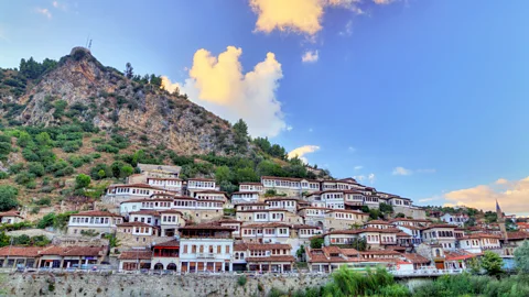 Martin Lehmann/Alamy The Islamic call to prayer is broadcast five times a day through the streets of Berat (Credit: Martin Lehmann/Alamy)