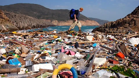 Alamy Hong Kong's beaches may be deluged with waste from across Asia (Credit: Alamy)