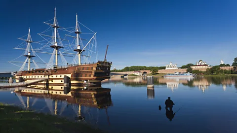 Walter Bibikow/Getty Images Novgorod was established as a major Varangian (Viking) trade settlement (Credit: Walter Bibikow/Getty Images)
