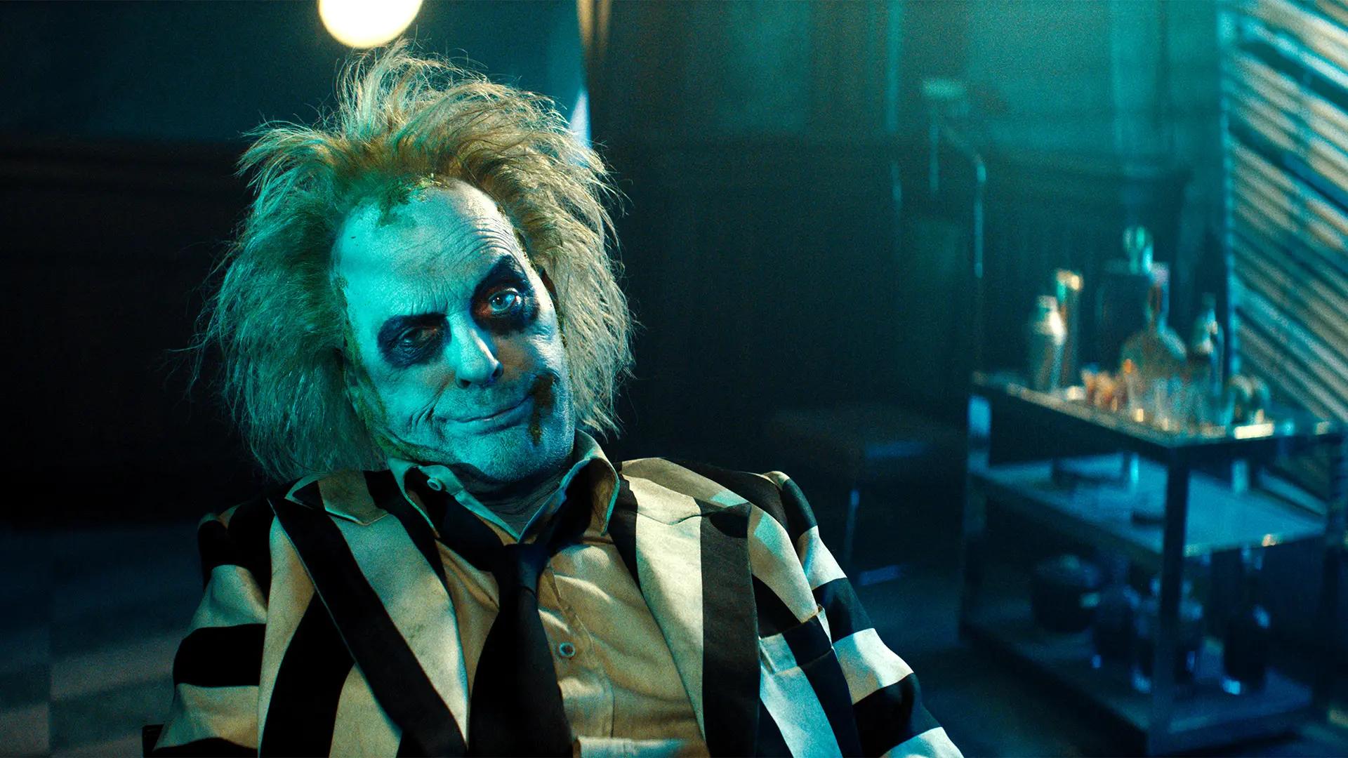 Michael Keaton in Beetlejuice Beetlejuice