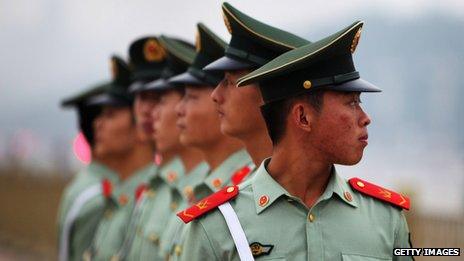 Chinese army