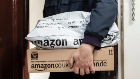 Getty Images Amazon packages