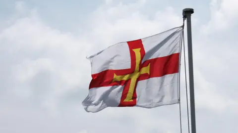 A Guernsey Flag